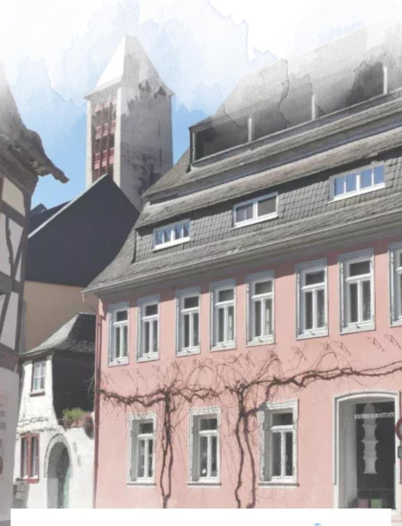 Gerberhaus Im Historischen Stadtkern バッハラッハ エクステリア 写真
